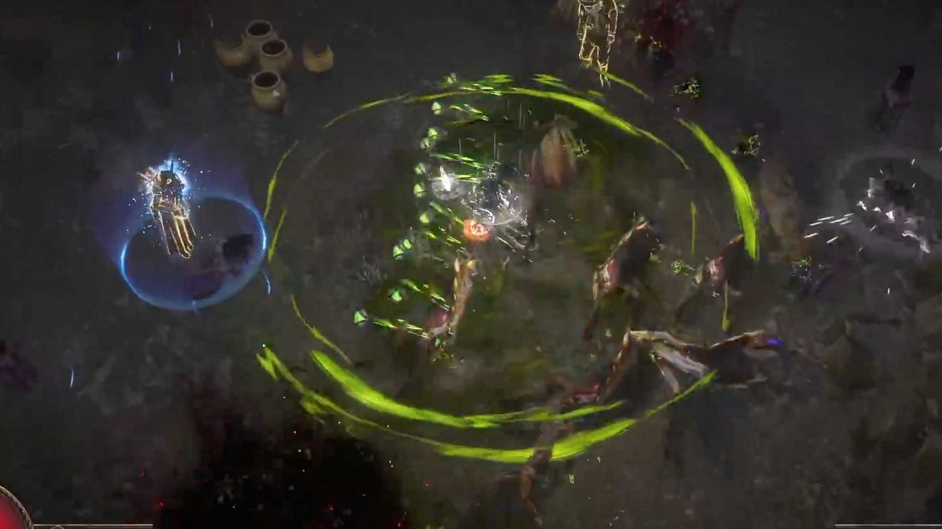Poisonous Concoction with multiple projectiles (Image via Grinding Gear Games)